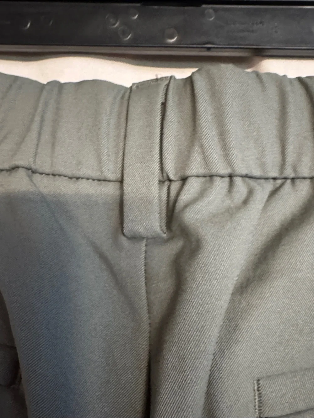 Banana Republic Athletic Slim Fit Performance Pant, Size 34X30, Color Olive